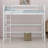 Wood Loft Bed With Ladder-533479509