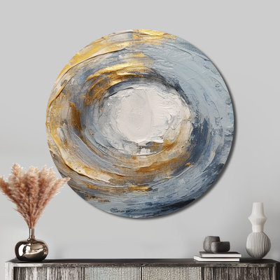 Alfreda - Abstract Round Metal Art