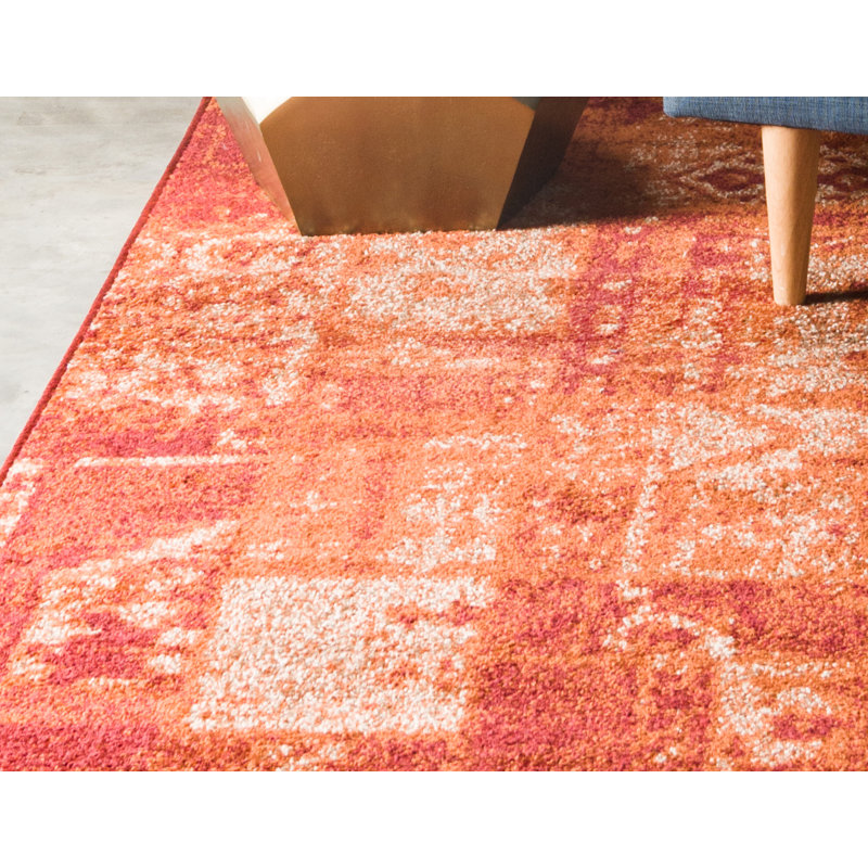 Abstract Area Rug, Runner 61 x 183cm