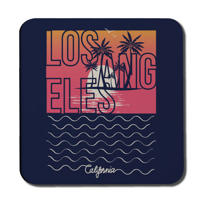 Square 6 Piece Coaster Set