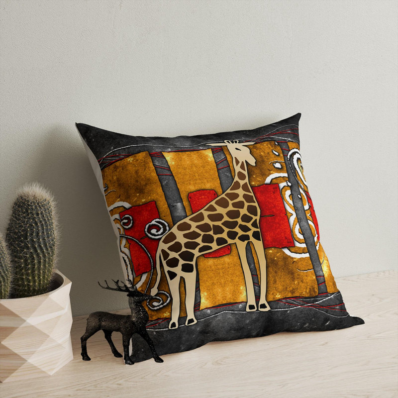 Premium Washable Cushion, 17.0 x 17.0 Inches, 50% Cotton / 50% Polyester, Silicone Filling, Concealed Zip | Soft, Comfortable & Ironable | Perfect for Home Decor, Living Room & Bedroom Accents