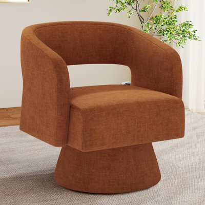 Fauteuil demi-tonneau pivotant Modern