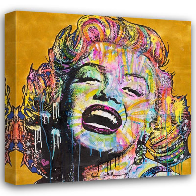 Art sur toile de la collection Dean Russo de Lark Manor ™: Marilyn
