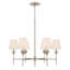Lustre antique 6 lumières Taliaferro-108892415