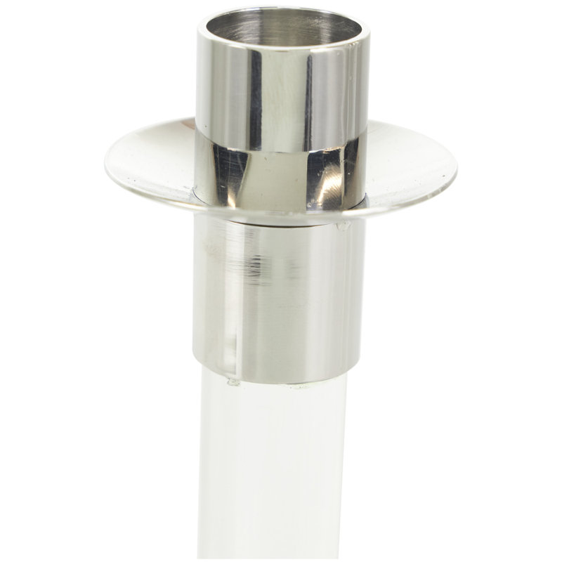 11'' H Stainless Steel Tabletop Candlestick