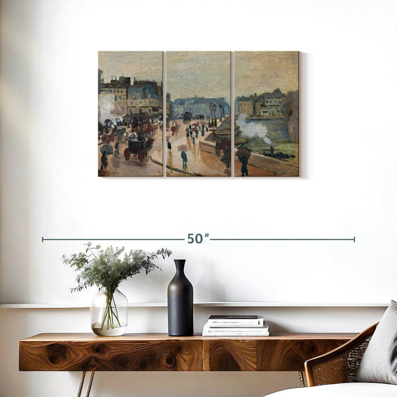 Sirci le Pont Neuf 1871, H 20 po x l 33 po