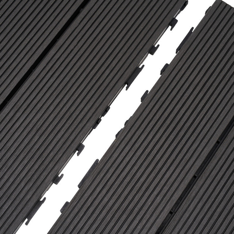 9 pièces de carreaux de sol à emboîtement imperméables pour l'intérieur et l'extérieur