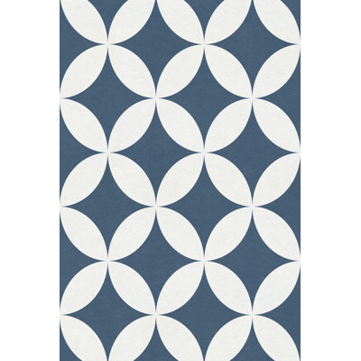 Shibori Pattern I 1 Piece Wrapped Canvas Wall Art