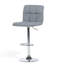 Seamus Swivel Upholstered Adjustable Height Bar Stool-36299344