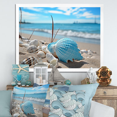 «Allexandra Minimalisme Beachside Tranquility II», reproduction sur toile