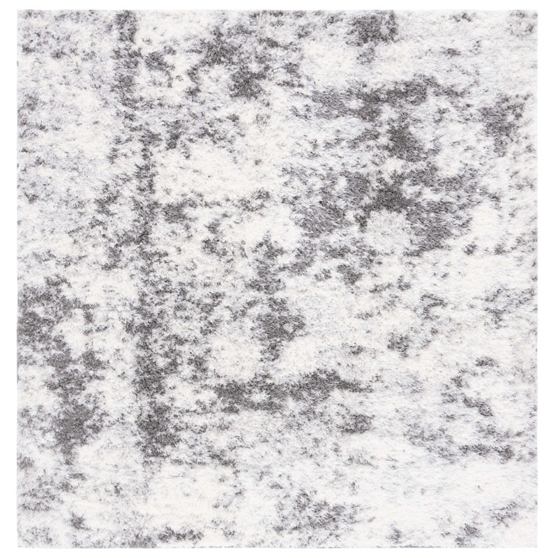 Aqdal Performance Abstract Rug, Square 6'7"