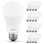 Ampoule DEL Luxrite A19 12,5W = 100W 2700K Blanc chaud 1500LM Ampoule à DEL standard à intensité non réglable E26 homologuée pour les ampoules fermées