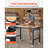 48" Workbench On Wheels Adjustable Height Table With Power Outlet & Pegboard-58735198