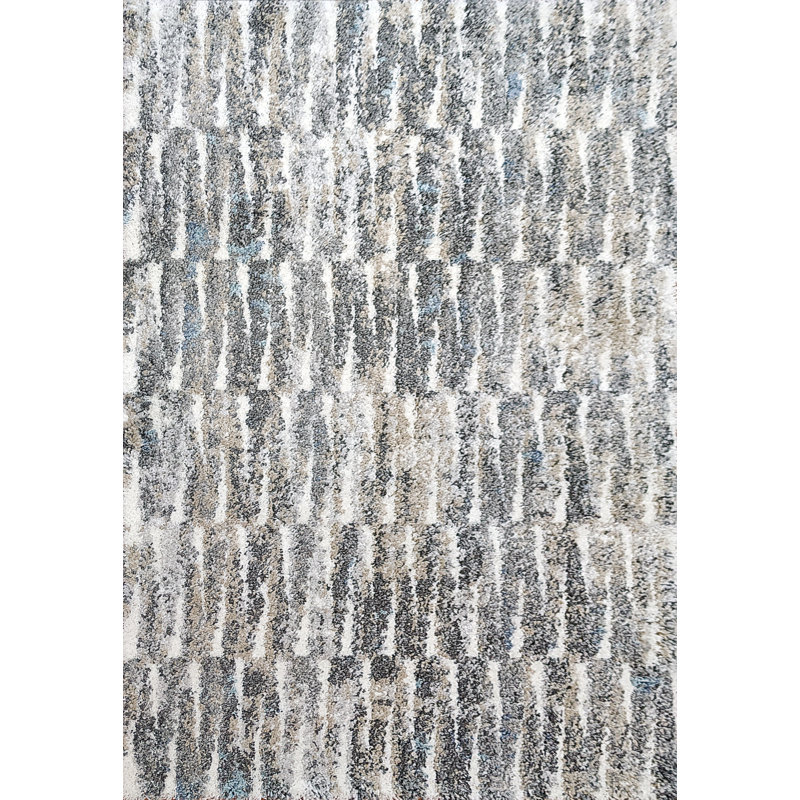 Tapis gris Ciera, Rectangle 7 pi 10 po x 10 pi 10 po