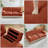 Luxury Red Brown Velvet Chesterfield Sofa - Button Tufted & Tassel Skirt, Modular & Easy Assembly,  for Living Room-660594243
