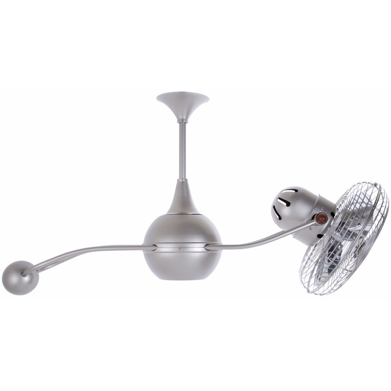 42" Brisa 2000 3 Blade Ceiling Fan, Brushed Nickel