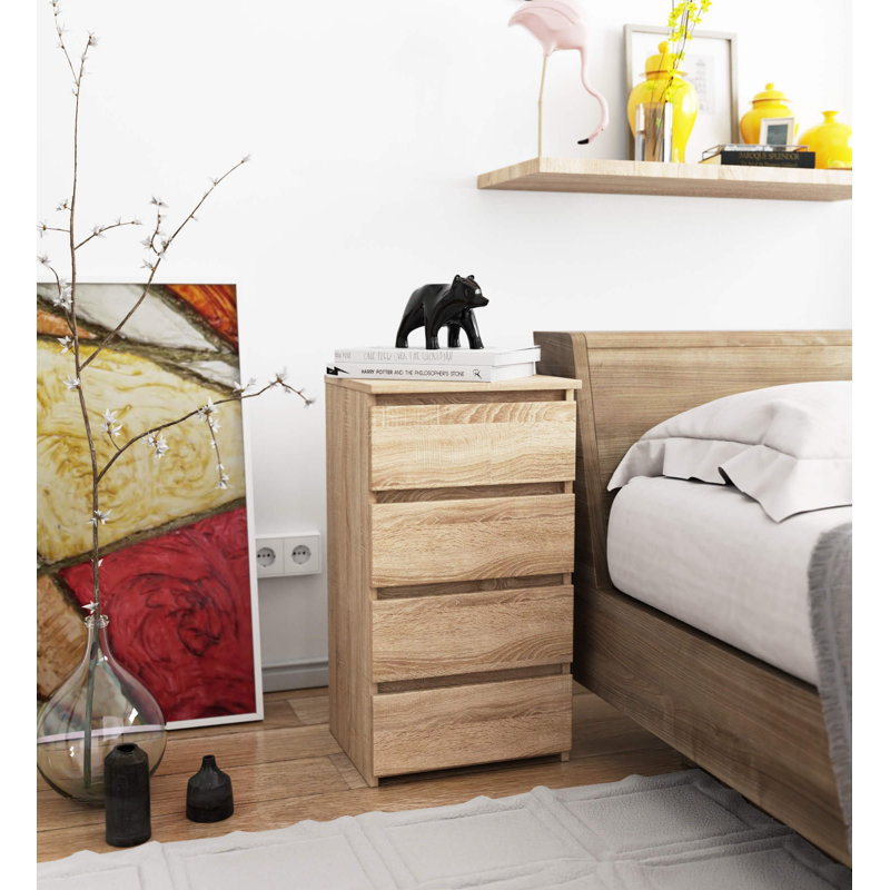 Somone Particle Board Rectangle Storage Unit Accent Chest