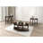 Traditional Style Oval Shape Sofa Table