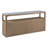 Simpatico 54'' Marble Top Console Table
