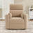36.6" Wide Corduroy Power Lift Recliner Chair with Swivel -877352150