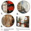 Collage de paysage urbain corail beige - impression-785154807-785154806