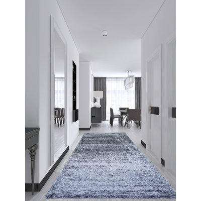 Gris tapis décoratif Caigan