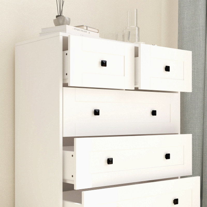 Commode à 5 tiroirs avec porte de ferme