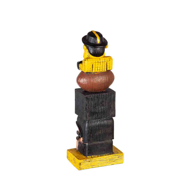 Statue de jardin d'intérieur / extérieur NFL New York Giants, Steelers de Pittsburgh, H 12 po x l 4,41 po x P 3,15 po