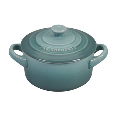Le Creuset Stonware 8 oz. Mini Round Cocotte with Lid & Reviews | Birch ...