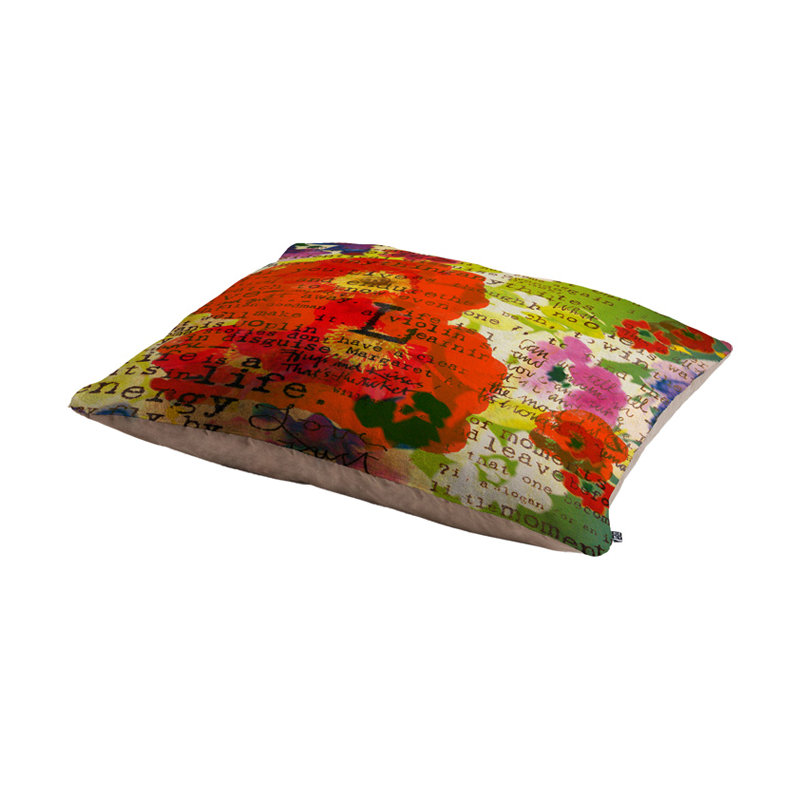 Coussin de poème pour chien