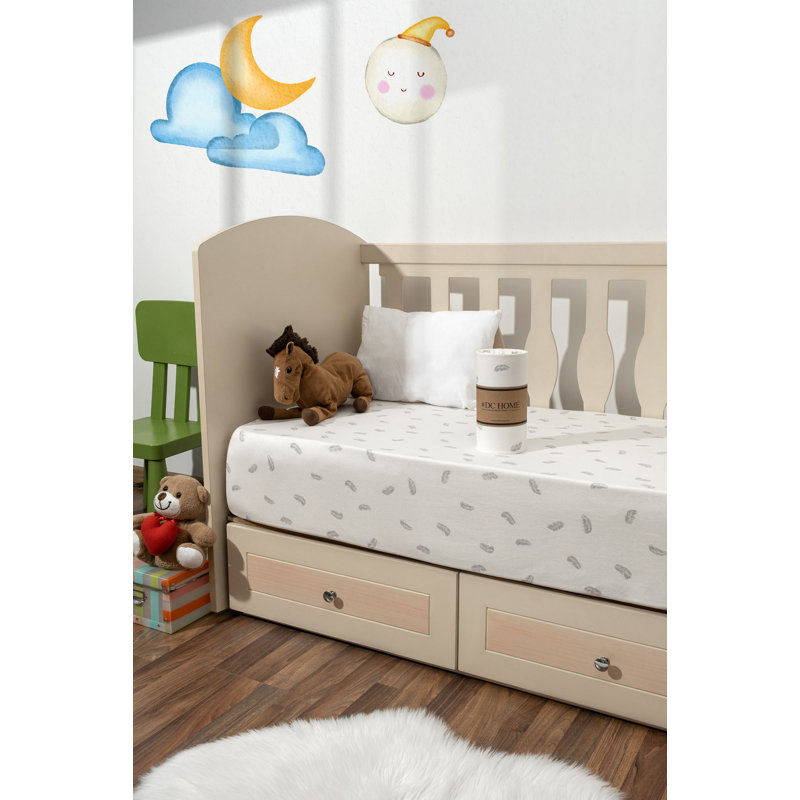 Drap-housse 100% coton 145 fils Asya