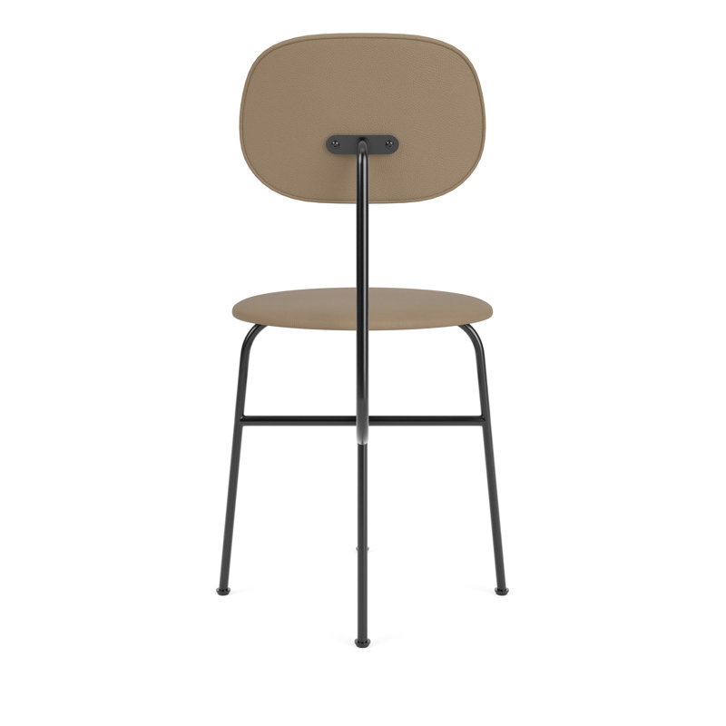 Afteroom Upholstered Dining Chair, Brown Leather