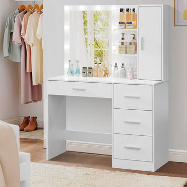 White Provincial Dressing Table