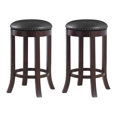 Tabouret pivotant Panmati en brun
