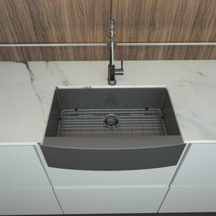 33'' L Single Bowl Stainless Steel Kitchen Sink