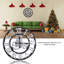 Horloge murale rustique 3D faite main, en bois, avec engrenages, style vintage, pour salon/bureau/bar, 58 cm, argentée-296204351