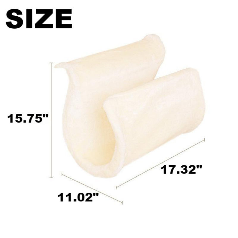 Lit hamac en flanelle pour chat, Beige