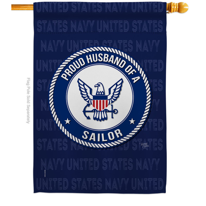 Double Sided 40'' H x 28'' W Polyester House Flag