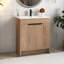 Meuble-lavabo autoportant de 30 po avec lavabo en céramique-891045387
