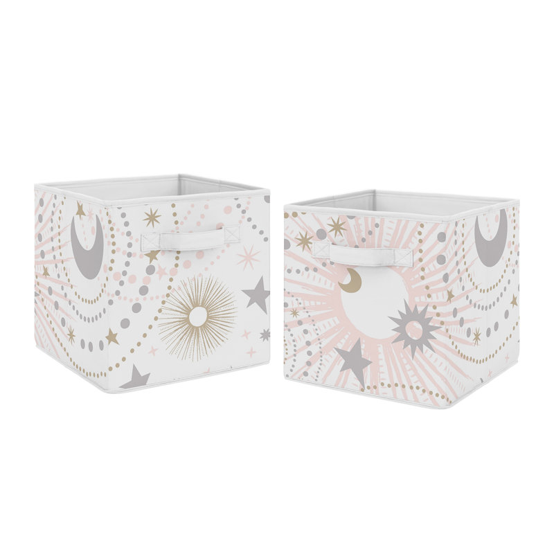 Celestial Fabric Storage Bin