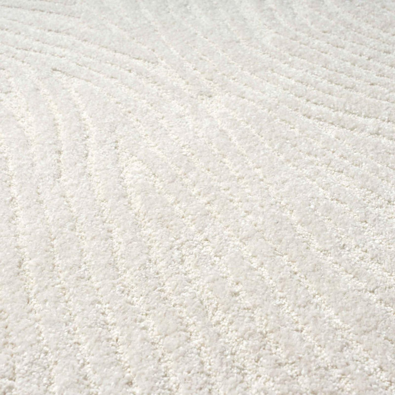 Abstract Wave Area Rug, Rectangle 5'3" x 7'3"