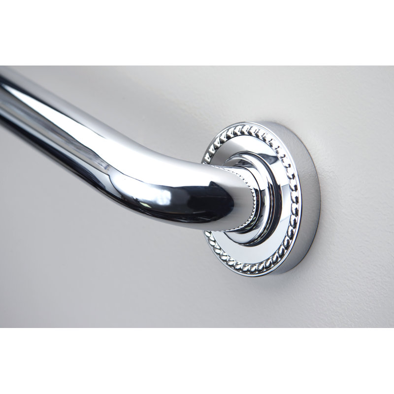 Canterbury Grab Bar, Polished Chrome, 18" W