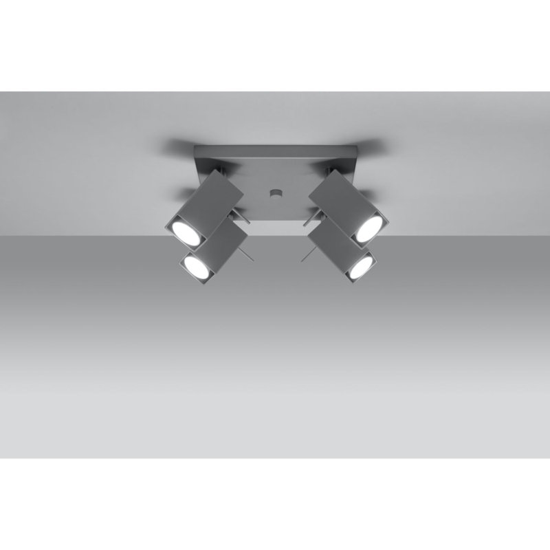 Cardiff Flush Mount, Grey