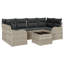 234cm Wide Patio Sofa with Cushions