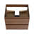 Wall-Mounted Wood Bathroom Vanity