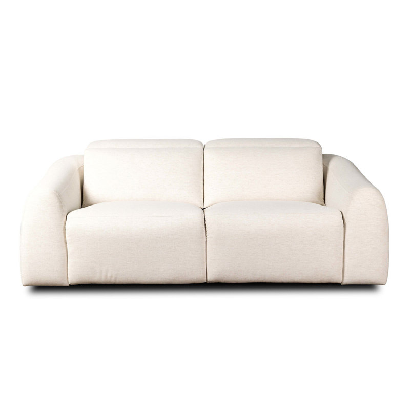 Alondra Sofa, Crypton Nomad Snow Polyester Blend