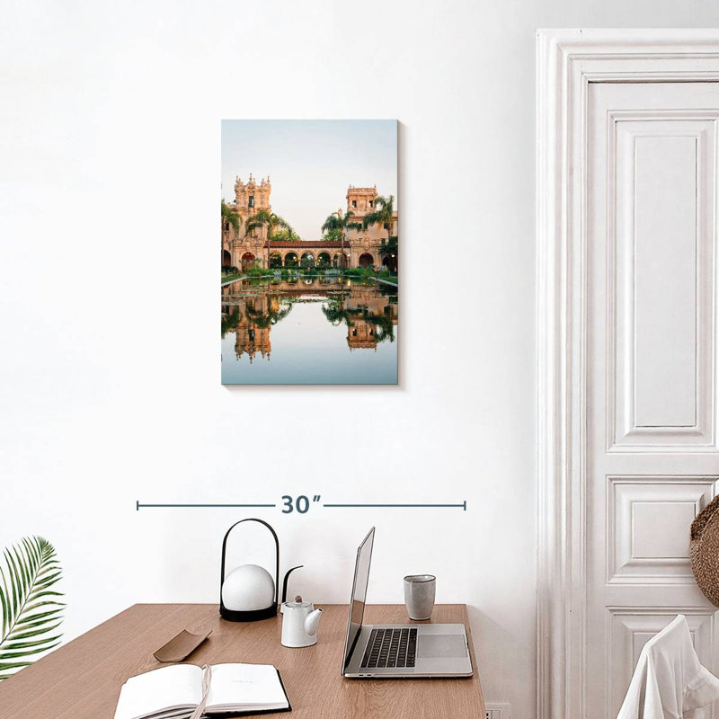 Balboa Park Lily Pond, H 24 po x l 16 po