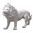 Lion Facing Left Statue