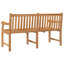 Banc de jardin en teck