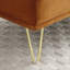 Banc rembourré en velours Gudren-1070499354